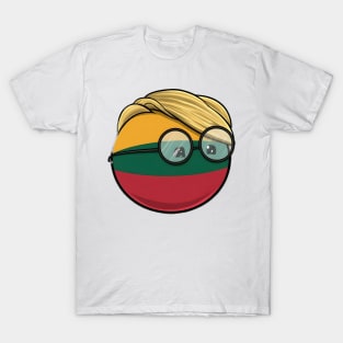 Ingrida Šimonytė Lithuania Polandball Countryball T-Shirt